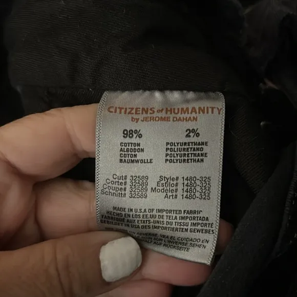Citizens Of Humanity Distressed Overall XS