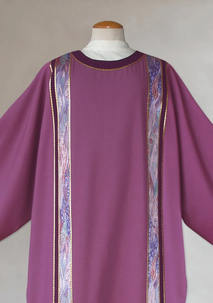 Classic Advent Dalmatic with Vertical Banding