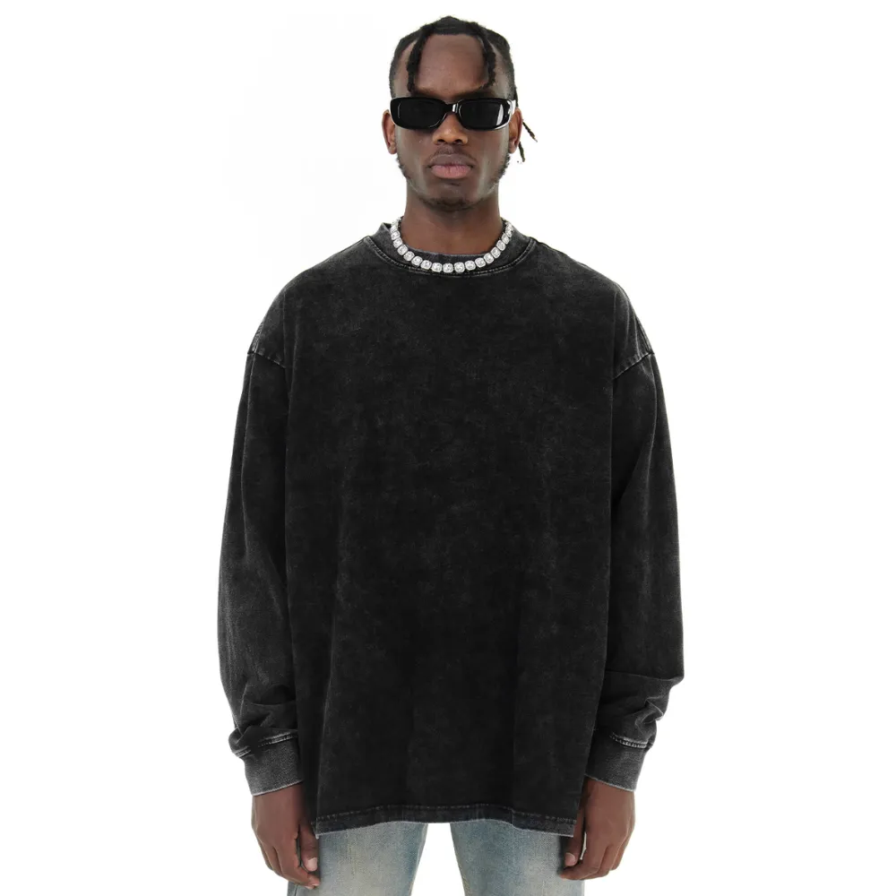 Classic Washed Cotton Sweatshirt