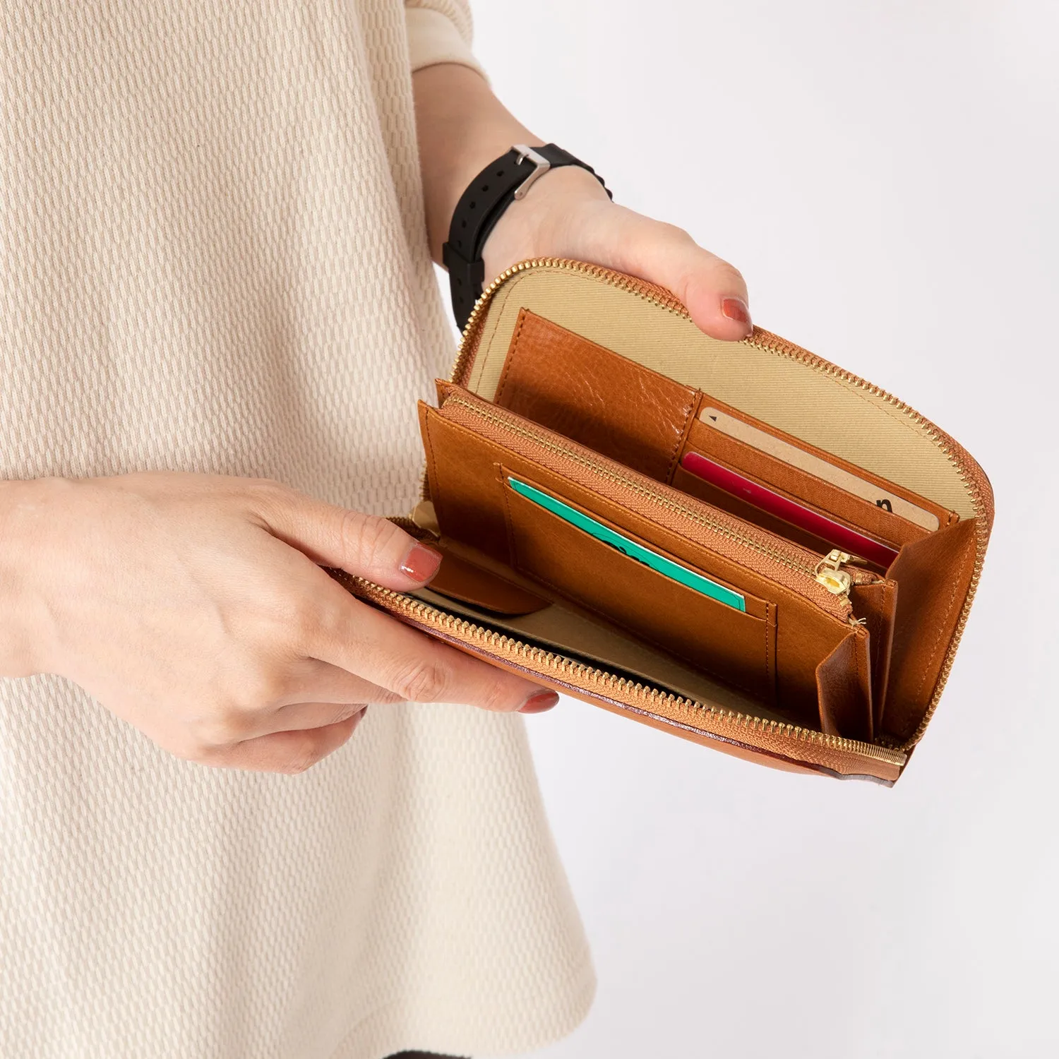 CLEDRAN | クレドラン　CL2887 MIEL LONG WALLET