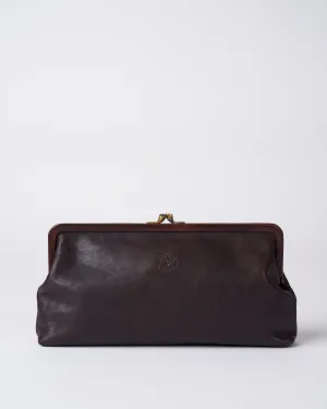 clutch bag classic - caffe