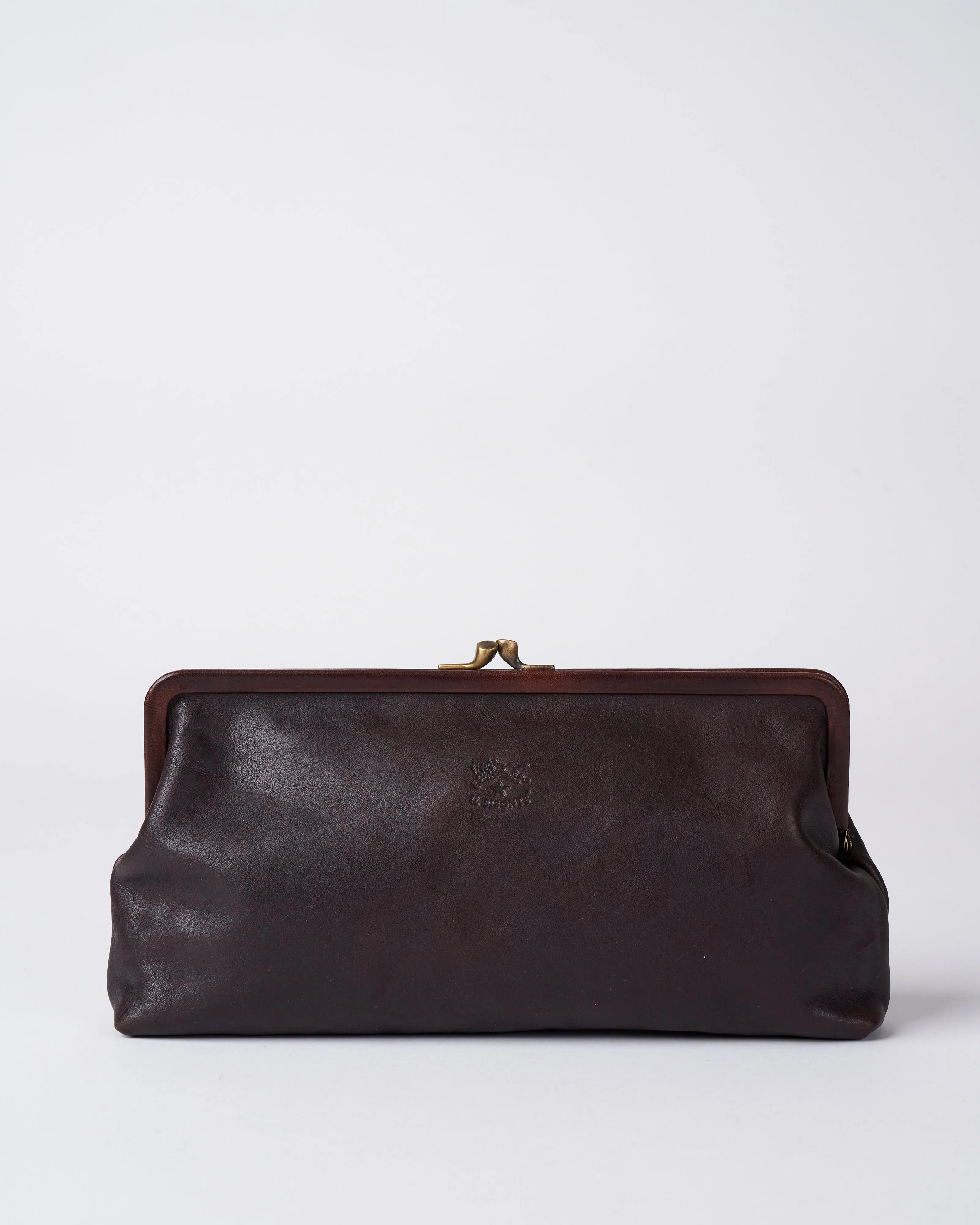 clutch bag classic - caffe