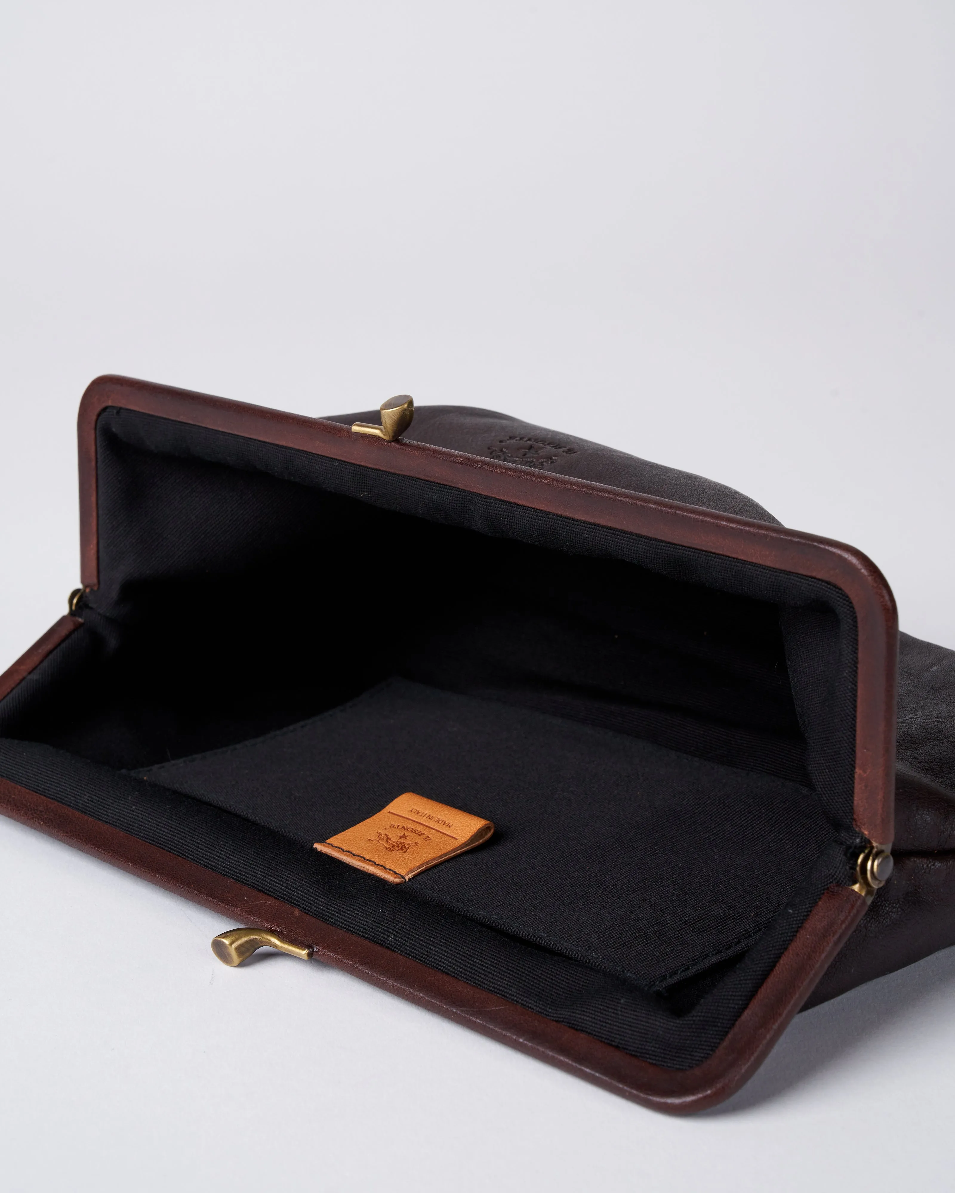 clutch bag classic - caffe