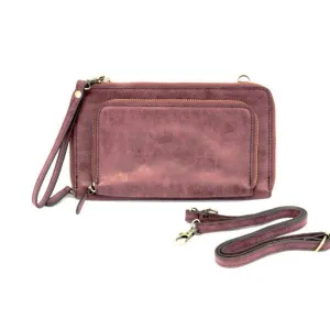 Clutch Handbag - Plum