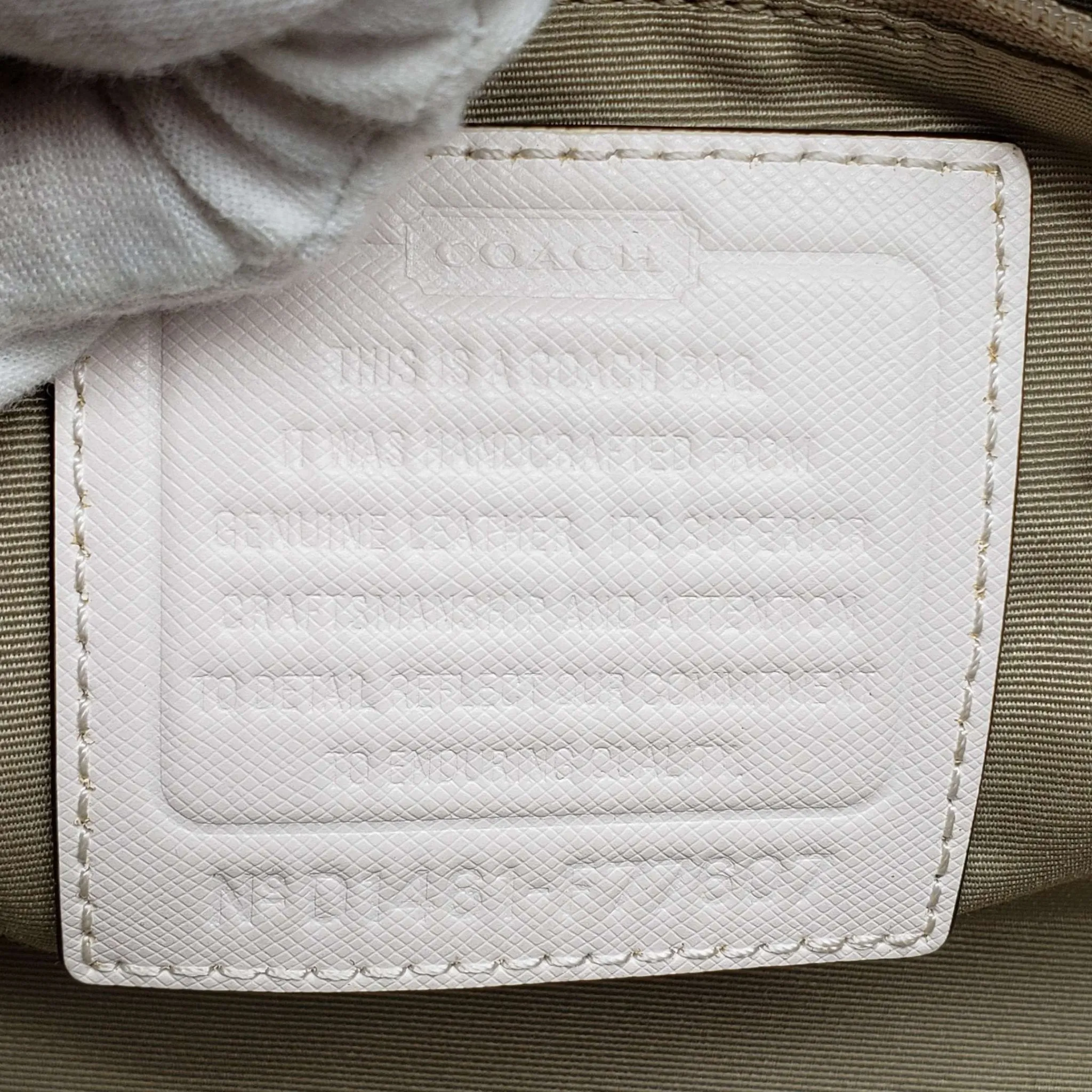 Coach Travel Shoulder Bag