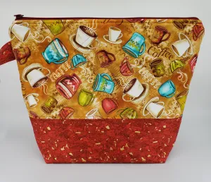 Coffee Time - Project Bag - Medium