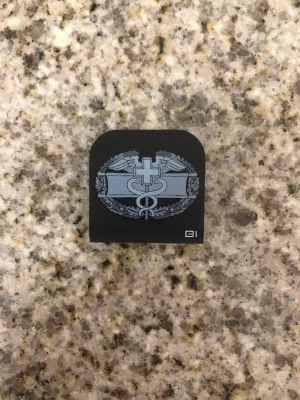 Combat Medical Badge Brim Clip
