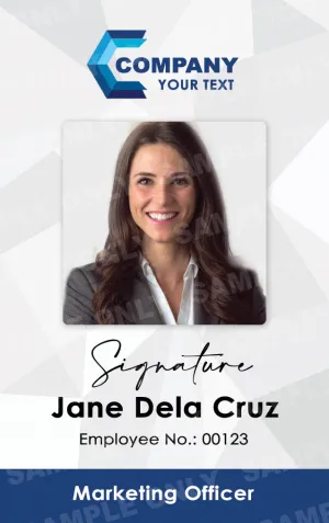 COMPANY ID CARD TEMPLATE 14