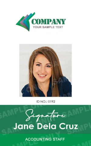 COMPANY ID CARD TEMPLATE 24