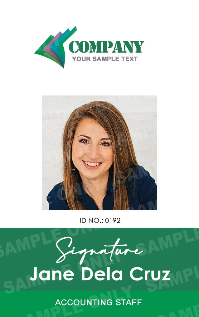 COMPANY ID CARD TEMPLATE 24