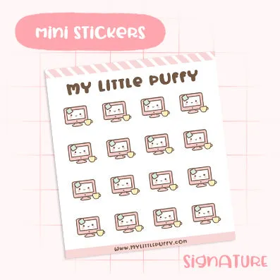 Computer Planner Sticker