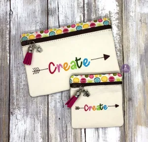 Create ITH Bag machine embroidery design DIGITAL DOWNLOAD