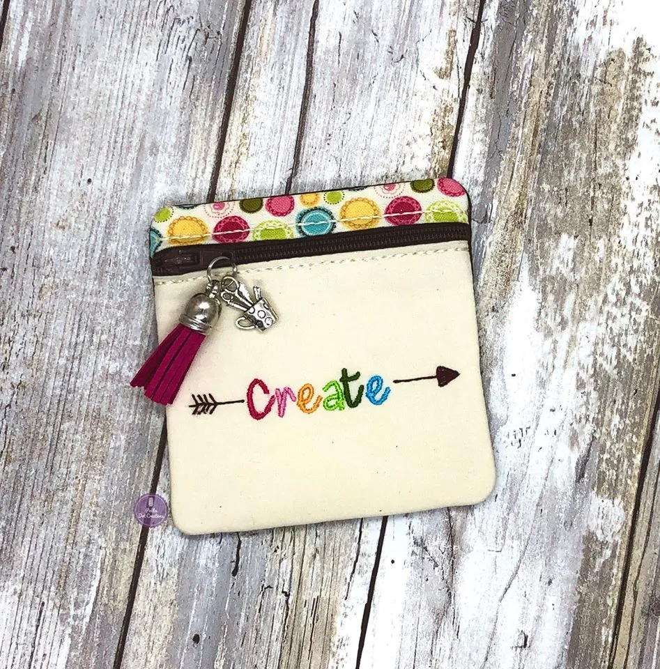 Create ITH Bag machine embroidery design DIGITAL DOWNLOAD