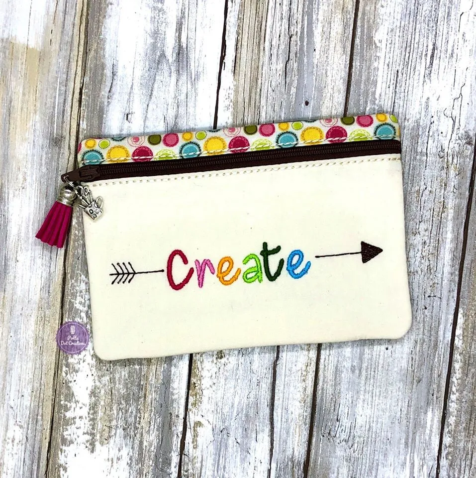 Create ITH Bag machine embroidery design DIGITAL DOWNLOAD