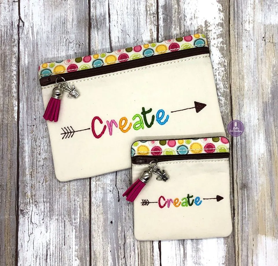 Create ITH Bag machine embroidery design DIGITAL DOWNLOAD