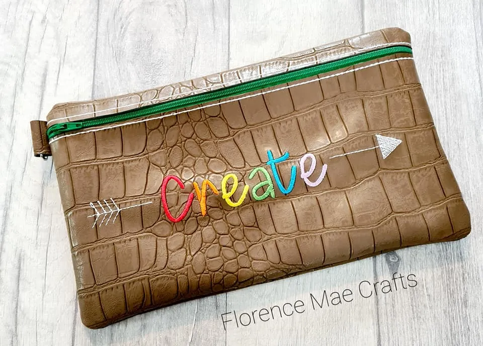 Create ITH Bag machine embroidery design DIGITAL DOWNLOAD
