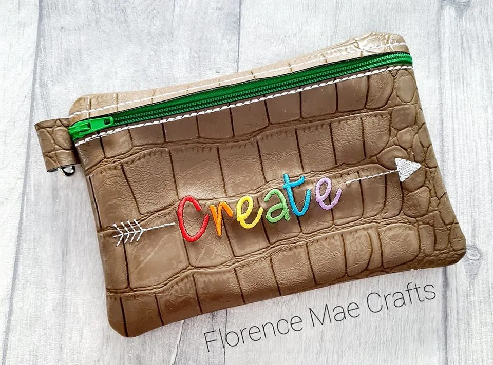 Create ITH Bag machine embroidery design DIGITAL DOWNLOAD
