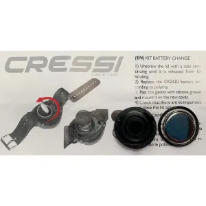 Cressi Leonardo Computer Replacement Battery Kit