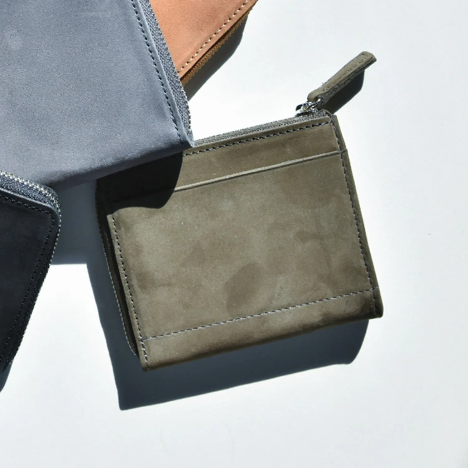 CRONY. | クルニー　【TATUM】Half Zip Wallet Small