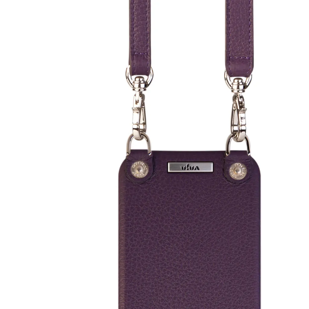 Custom Crossbody iPhone 15 Pro Max leather case