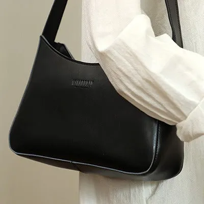Cute LEATHER Side Bag Black WOMEN SHOULDER BAG Crocodile Handbag Purse FOR WOMEN