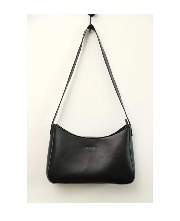 Cute LEATHER Side Bag Black WOMEN SHOULDER BAG Crocodile Handbag Purse FOR WOMEN