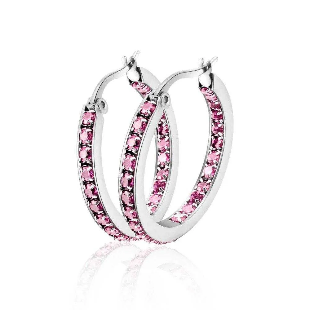 Cycolinks Classic CZ Stone Earrings