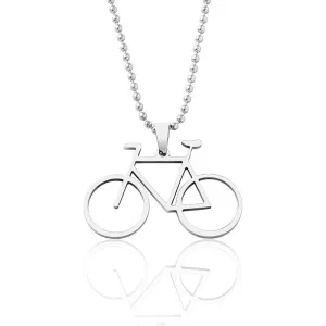 Cycolinks Classic Stainless Steel Cycling Necklace