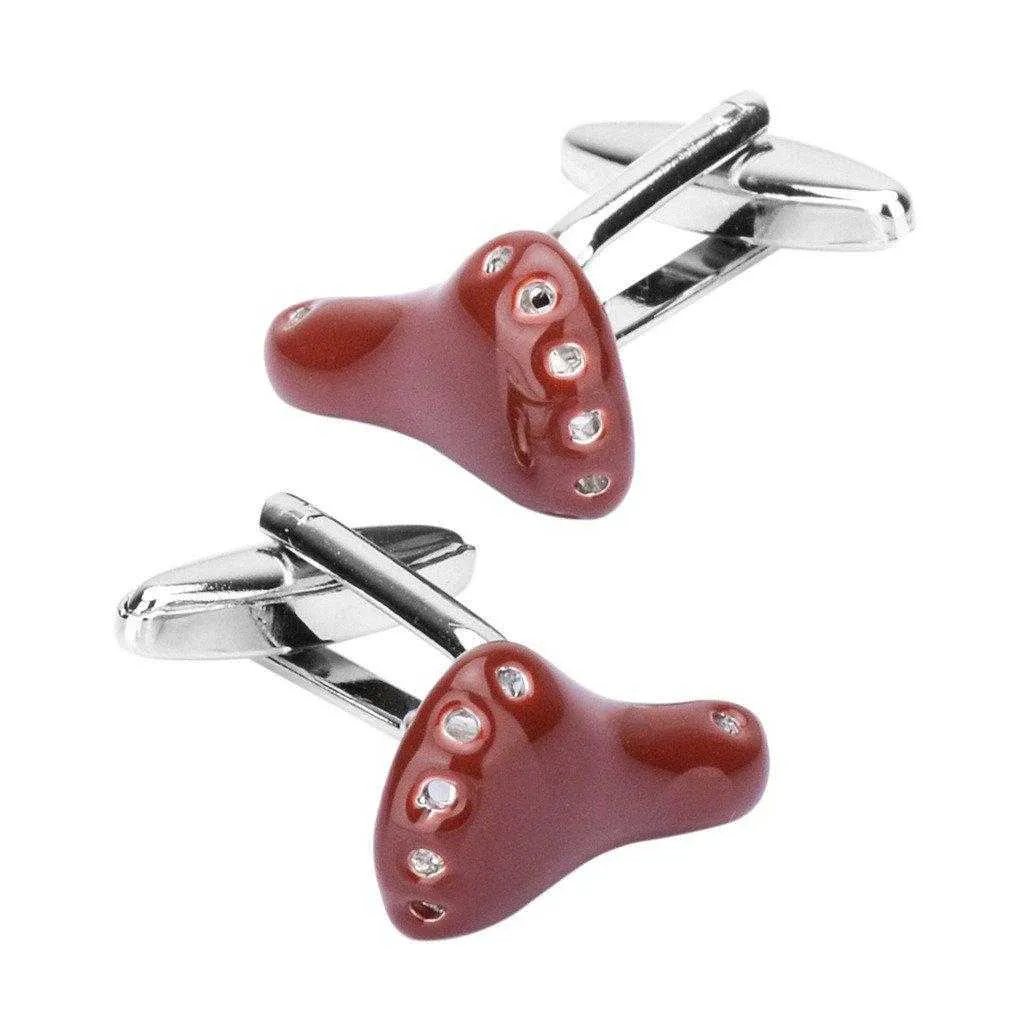 Cycolinks Vintage Bicycle Seat Cuff Links