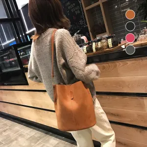 Damen Vintage Umhängetasche mit großer Kapazität