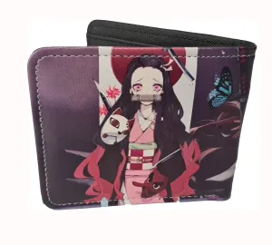 Demon Slayer Anime Wallet - Nezuko Kamado - Unisex - Premium PVC Leather