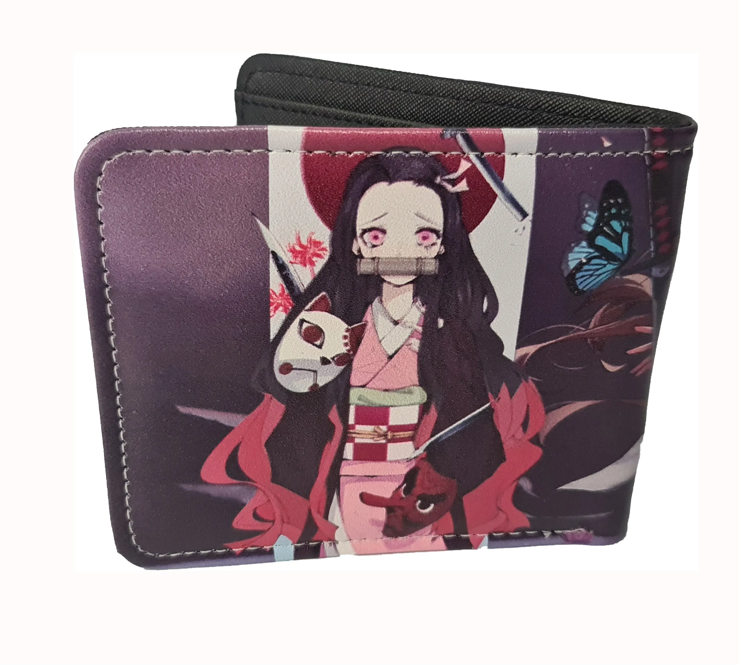 Demon Slayer Anime Wallet - Nezuko Kamado - Unisex - Premium PVC Leather