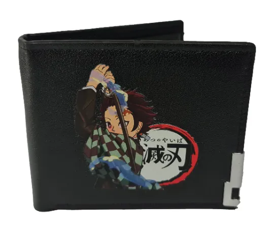 Demon Slayer Anime Wallet - Tanjiro Kamado - Premium Leather - Unisex