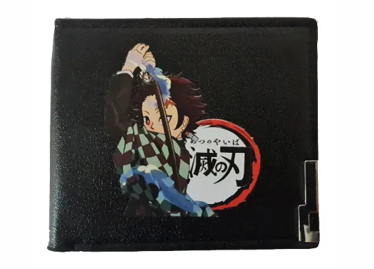 Demon Slayer Anime Wallet - Tanjiro Kamado - Premium Leather - Unisex