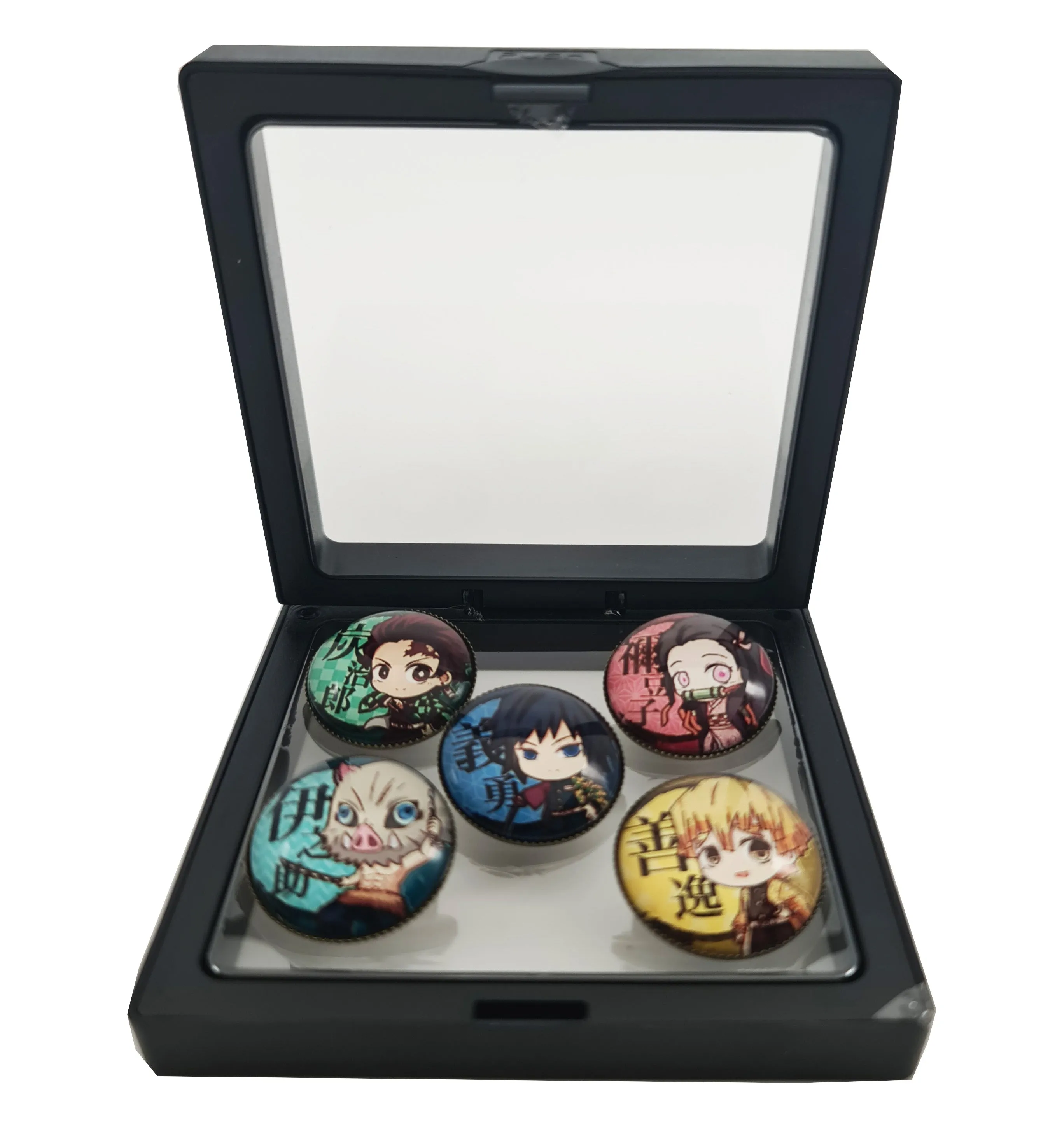 Demon Slayer cute Badges/Pins set - 5 pieces
