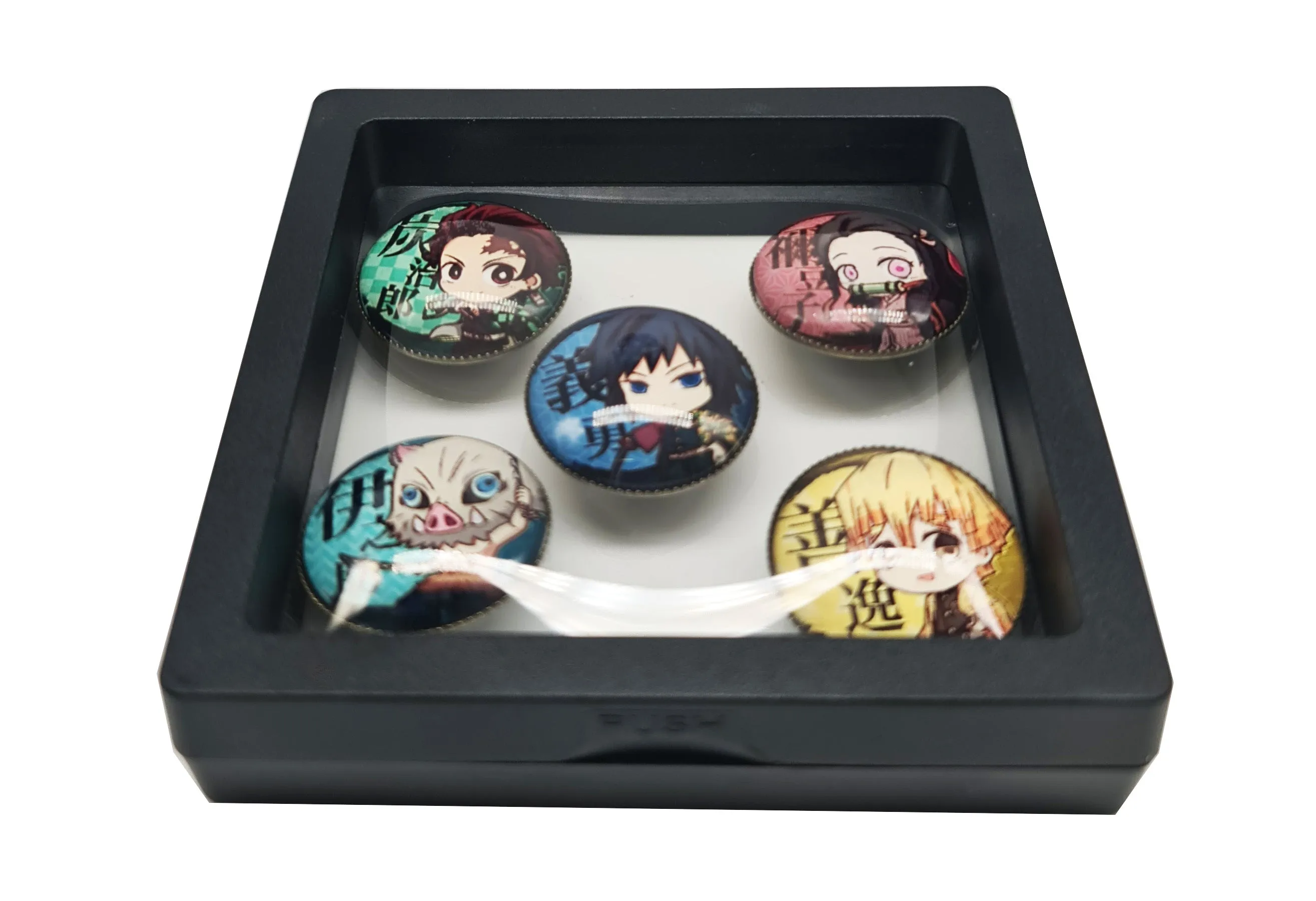Demon Slayer cute Badges/Pins set - 5 pieces