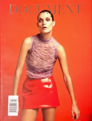 DOCUMENT Magazine #4 S/S 2014 MALGOSIA BELA Missy Rayder WILLEM DAFOE