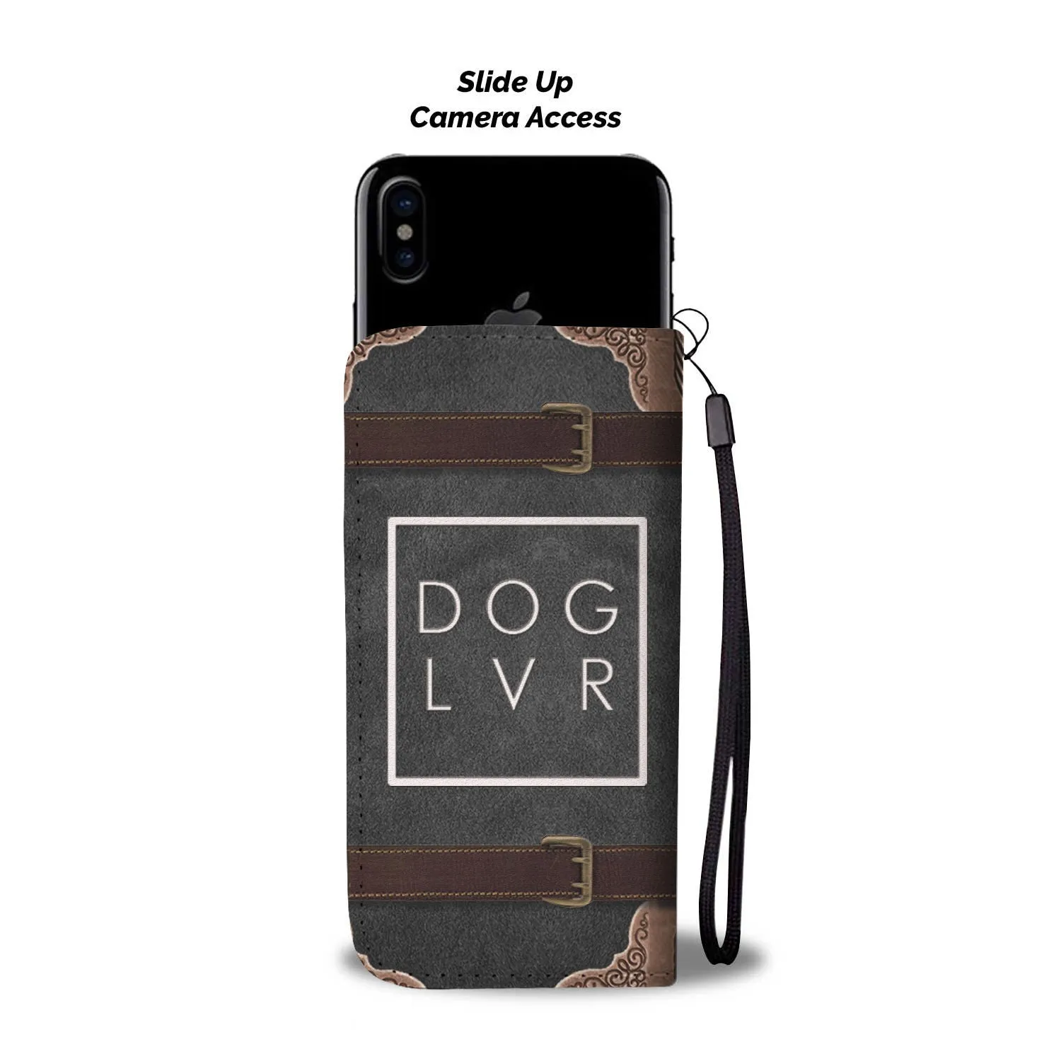 DOG LVR Phone Wallet Case