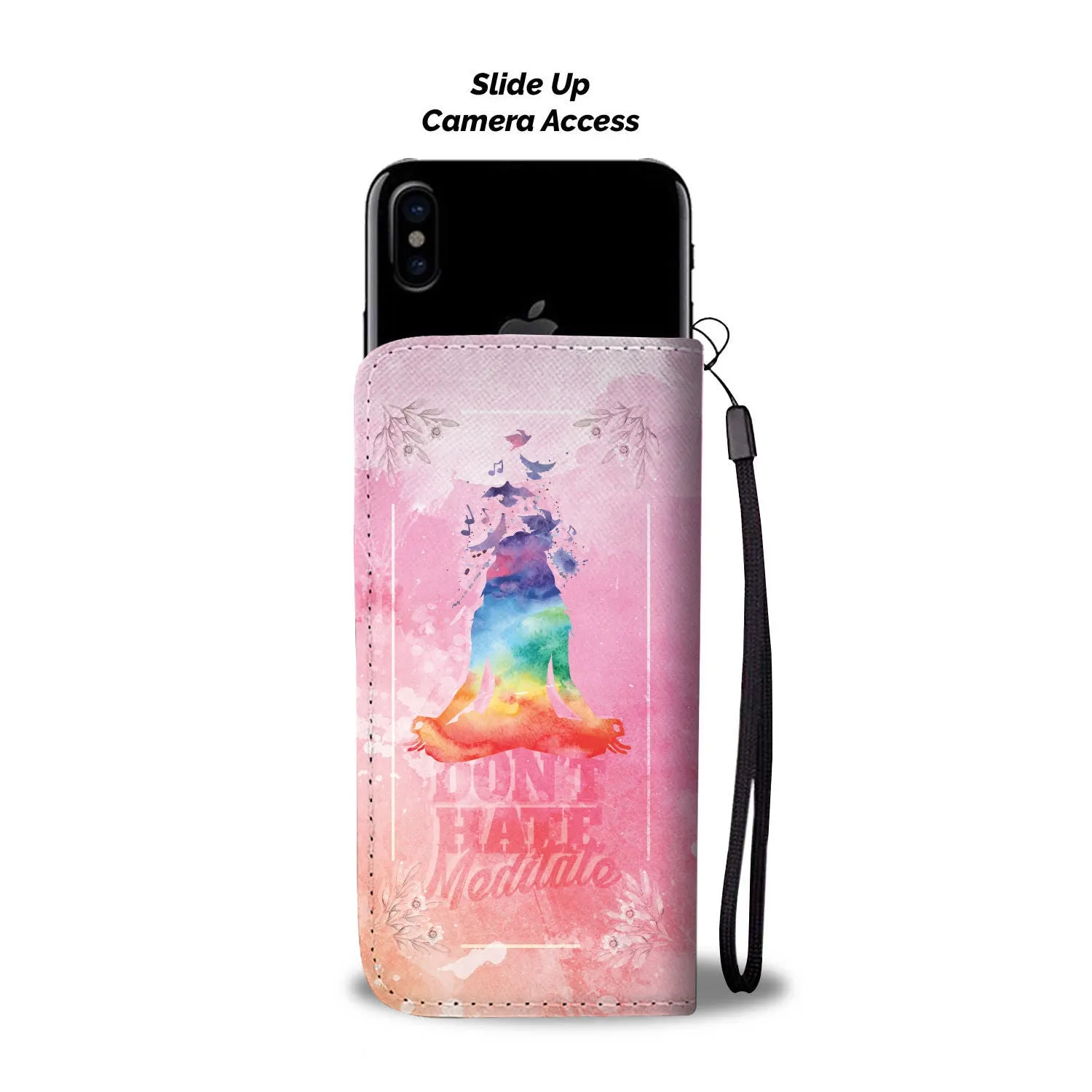 Don't Hate Wallet Phone Case