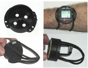 DSS Bungee Ready Mount for Uwatec Digital, Aladin Tec/Tec2G, Aladin 2G, Prime, Subgear XP10