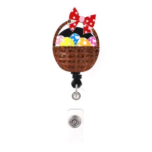 Easter Basket Badge Holder Reel