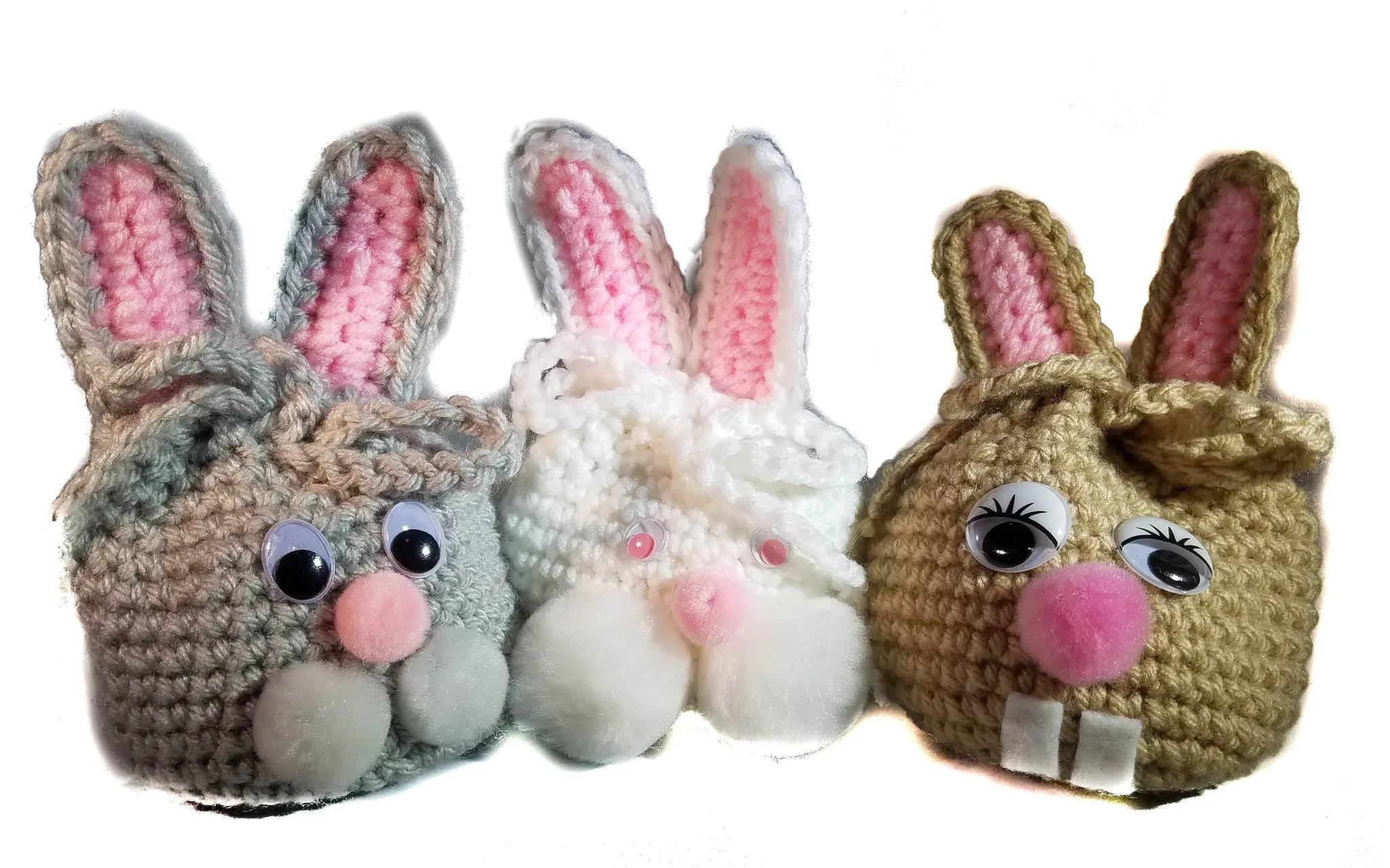 Easter Bunny Goody Bag Crochet Pattern