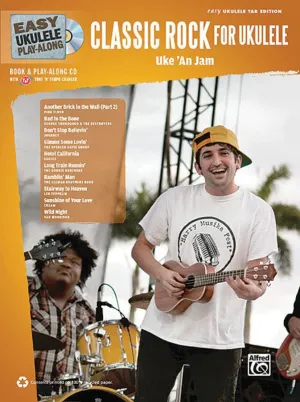 EASY UKULELE PLAY ALONG CLASSIC ROCK BK/CD