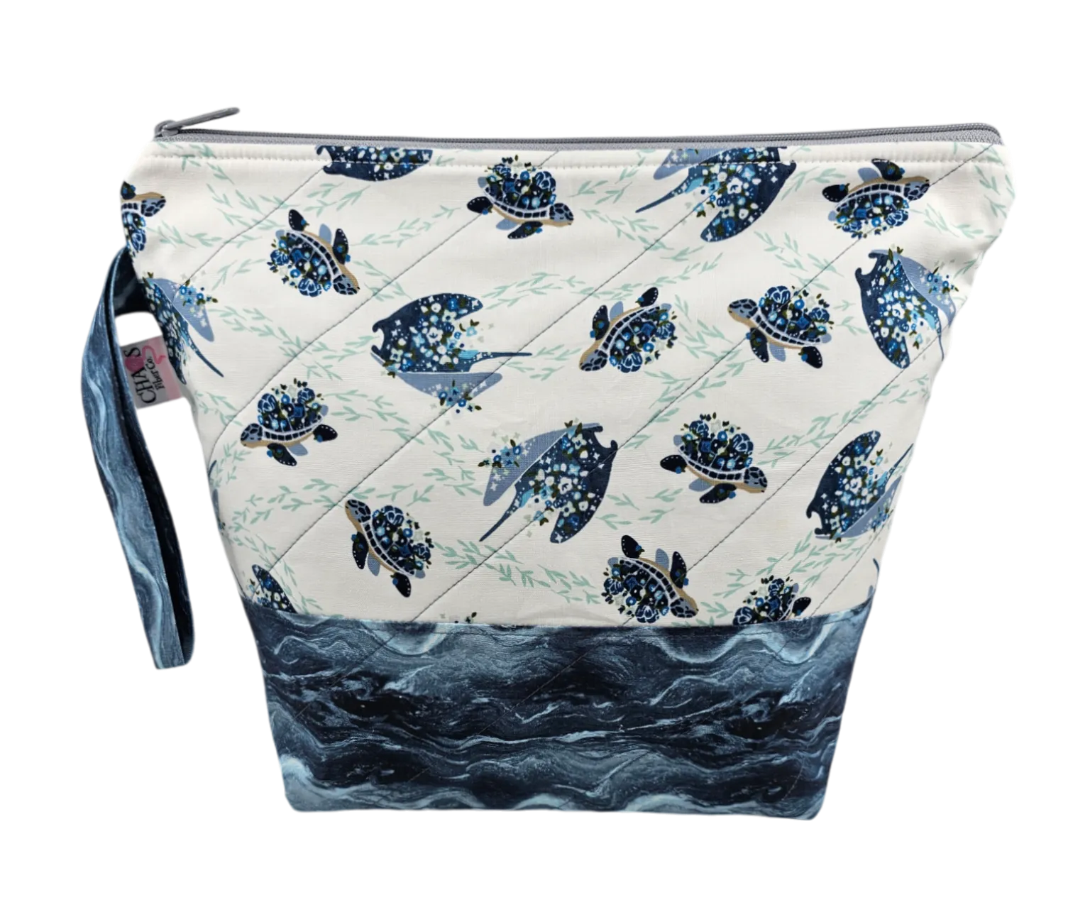 Elemental - Turtles and Rays - Project Bag - Medium