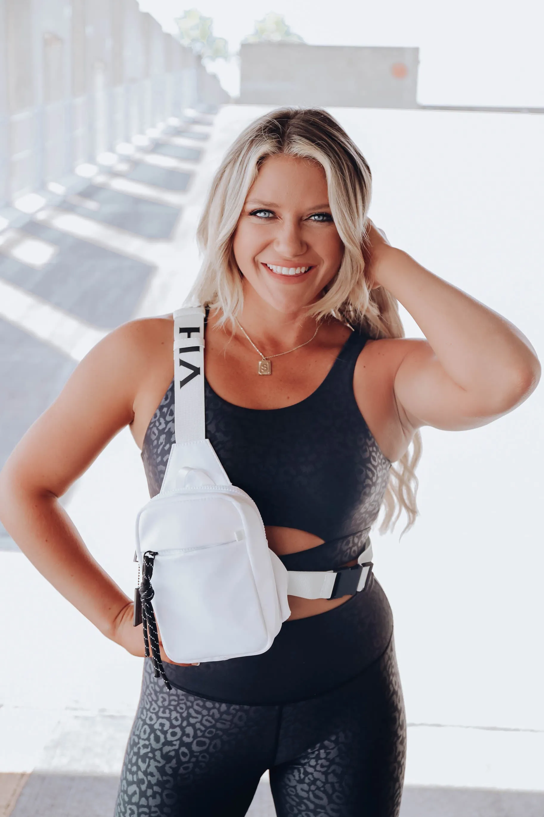 Elena Crossbody By Vintage Havana - White
