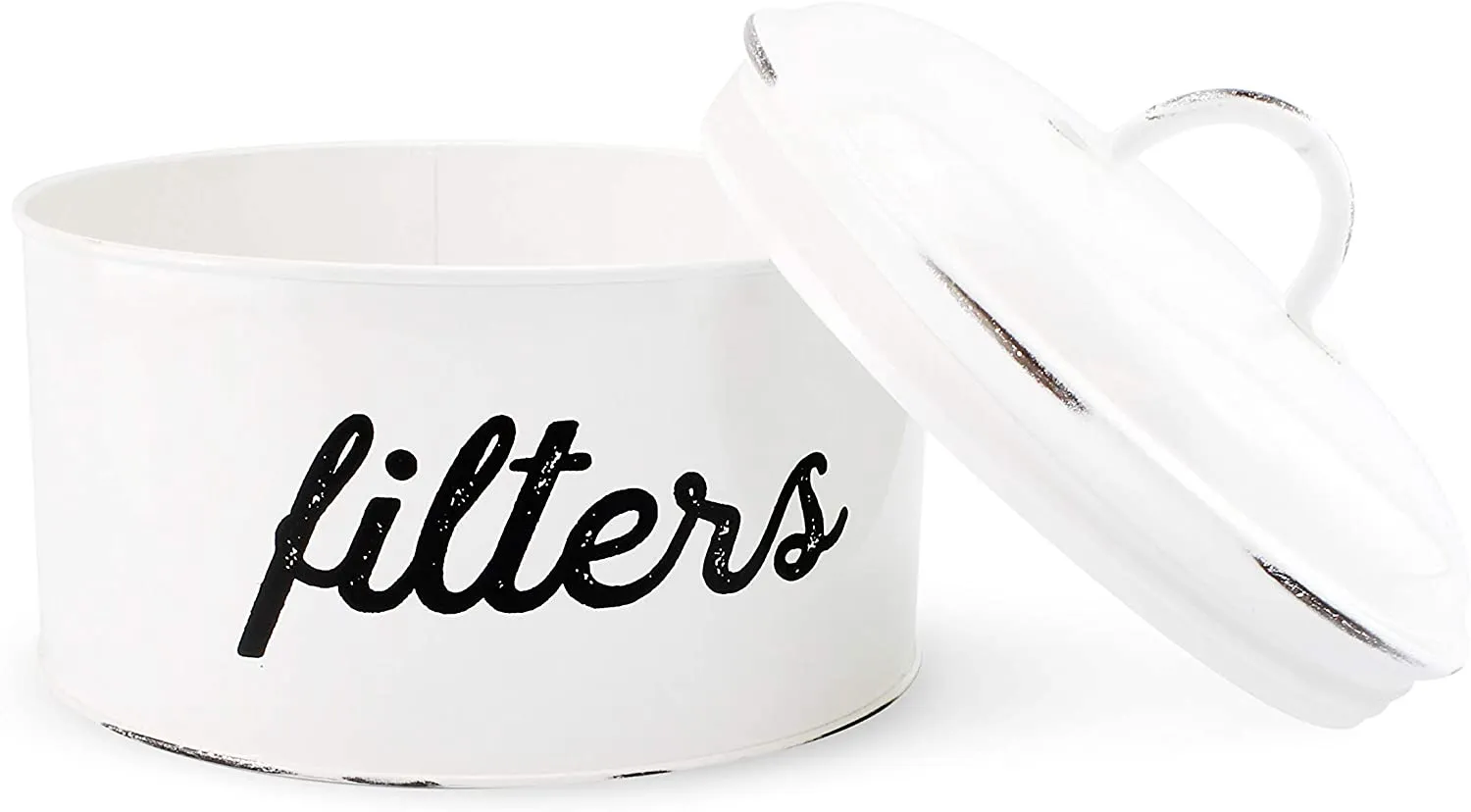 Enamelware Basket Coffee Filter Holder