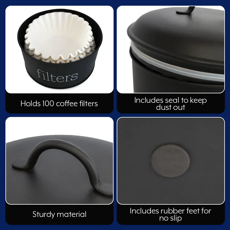 Enamelware Basket Coffee Filter Holder