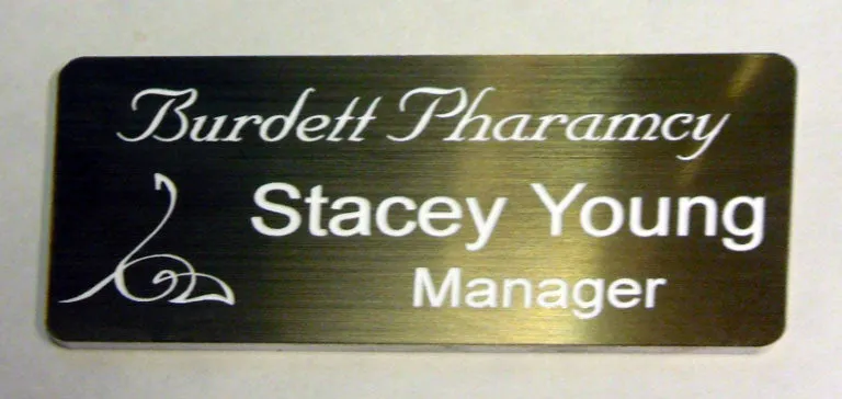 Engraved Badge
