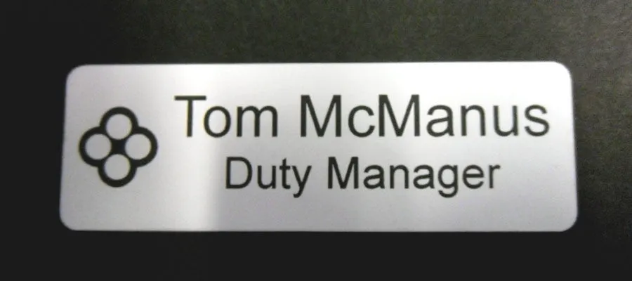 Engraved Badge