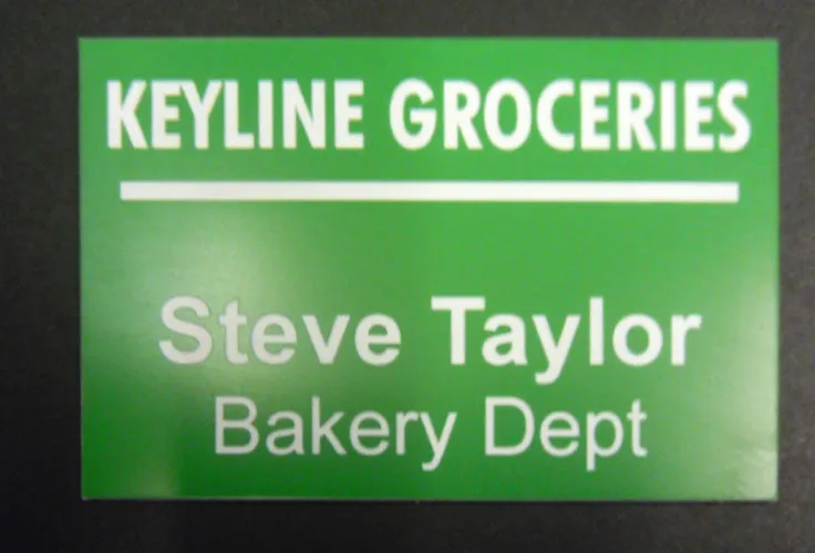Engraved Badge